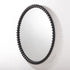 Brielle Round Wall Mirror Black