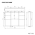Coralie Stainless Steel Wall Mounted Bathroom Mirror Cabinet