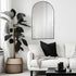 Harper Aluminium Black Wall Mirror