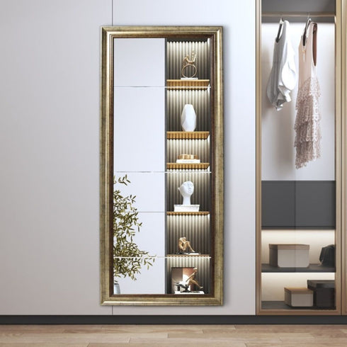 Aaron Full Length Copper Wall Mirror - Freestanding Floor Mirror