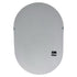 Brent Light Brown Oval Wall Mirror