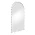 Giorgio Arch White Wall Mirror