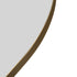 Allan Aluminium Framed Arched Bathroom Mirror Brushed Gold