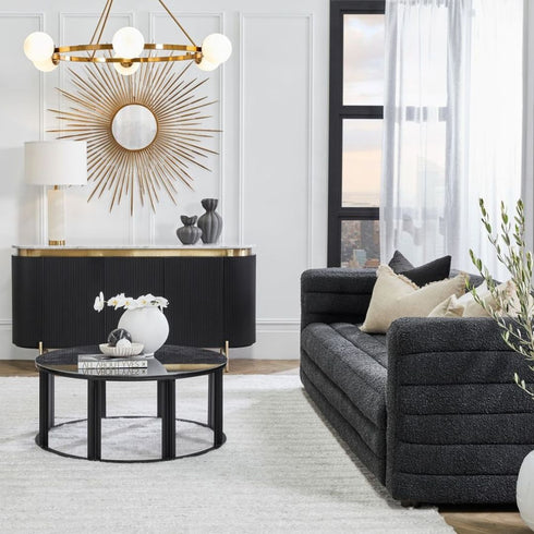 Nova Antique Gold Wall Mirror