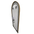 Elwood Arched Full Length Dimmable LED Gold Standing Mirror