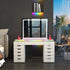 Waru Hollywood Vanity Mirror with RGB & Bluetooth Speaker
