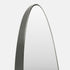 Apsel Arch Brushed Nickel Wall Mirror