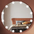 Criselain 3 Color Modes LED Round Vanity Wall Mirror