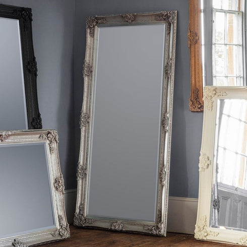 Aurora Silver Wall Mirror