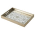Valerie Floral Mirrored Tray