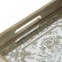 Valerie Floral Mirrored Tray