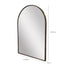 Vivienne Arched Brass Wall Mirror