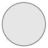 Cecilia Black Round Wall Mirror