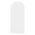 Aiva Arch White Wall Mirror