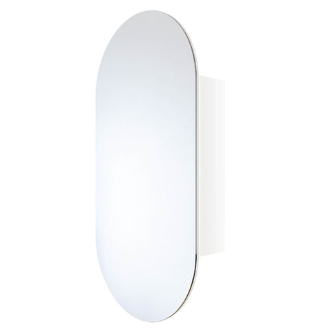Lincoln Pill White Mirror Cabinet