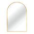 Harper Arch Gold Wall Mirror