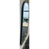 Byron Arched Frosted LED Black Wall Mirror