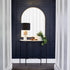 Alvina Arch Gold Wall Mirror