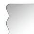 Bernadette Wavy Black Floor Mirror