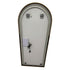 Elwood Arched Full Length Dimmable LED Gold Standing Mirror
