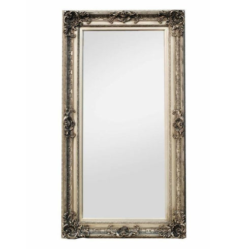 Jarrah Bevelled Edge Silver Wall Mirror