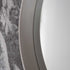 Hank White Round Wall Mirror