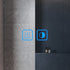 Arzen LED Bathroom Mirror with 3 Light Colours & Shelf