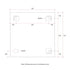 Montana Rectangle Bevel Edge Bathroom Wall Mirror