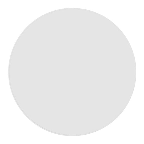 Cecilia White Round Wall Mirror