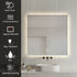 Lorne Frameless Backlit LED Square Bathroom Mirror
