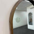 Moreton Arched Walnut Wood Full Length Wall Mirror
