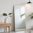 Malen Round Corners Gold Wall Mirror
