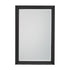 Leah Rectangle Black Wall Mirror