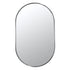 Aaden Pill Brushed Nickel Wall Mirror