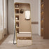 Vivian Aluminium Full Length Gold Wall Mirror - Modern Freestanding Mirror