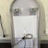Winton Frameless Arched Frosted Anti Fog LED Bathroom Mirror