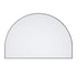 Apsel Arch Brushed Nickel Wall Mirror