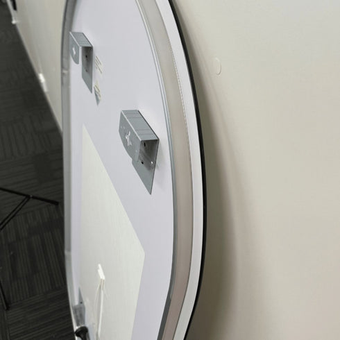 Elda Frameless Oval Backlit LED Wall Mirror