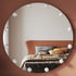 Criselain 3 Color Modes LED Round Vanity Wall Mirror