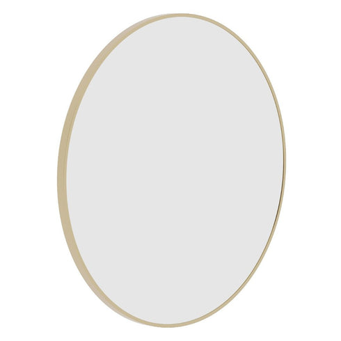 Cecilia Gold Round Wall Mirror