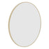 Cecilia Gold Round Wall Mirror