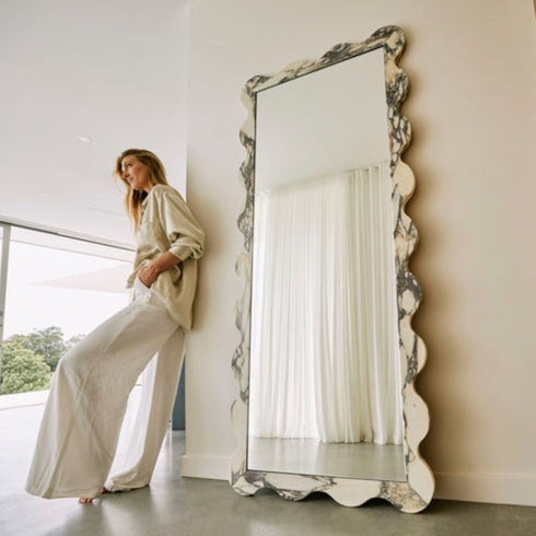 Danish Natural Stone Full Length Mirror