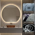 Sol Frameless Crescent Moon Backlit LED Wall Mirror