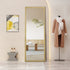 Olegas Full Length Wall Mirror - Modern Natural Frame Floor Mirror