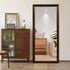 Aaron Full Length Walnut Wall Mirror - Freestanding Floor Mirror