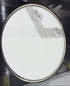 Elun Black Round Wall Mirror