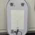 Elda Frameless Oval Backlit LED Wall Mirror