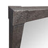 Side view of Dennis Wall Mirror showing depth and bronze finish