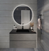 Alessio Anti-fog Backlit 3 Colour LED Round Bathroom Mirror With Optional Bluetooth