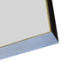 Allan Aluminium Framed Arched Brushed Nickel Bathroom Mirror
